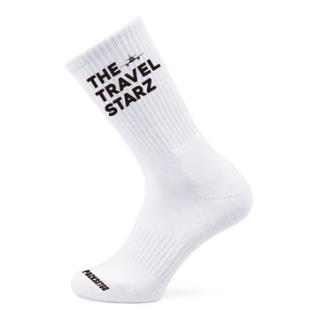 PACKSETGO SOCKS  WHITE/BLACK