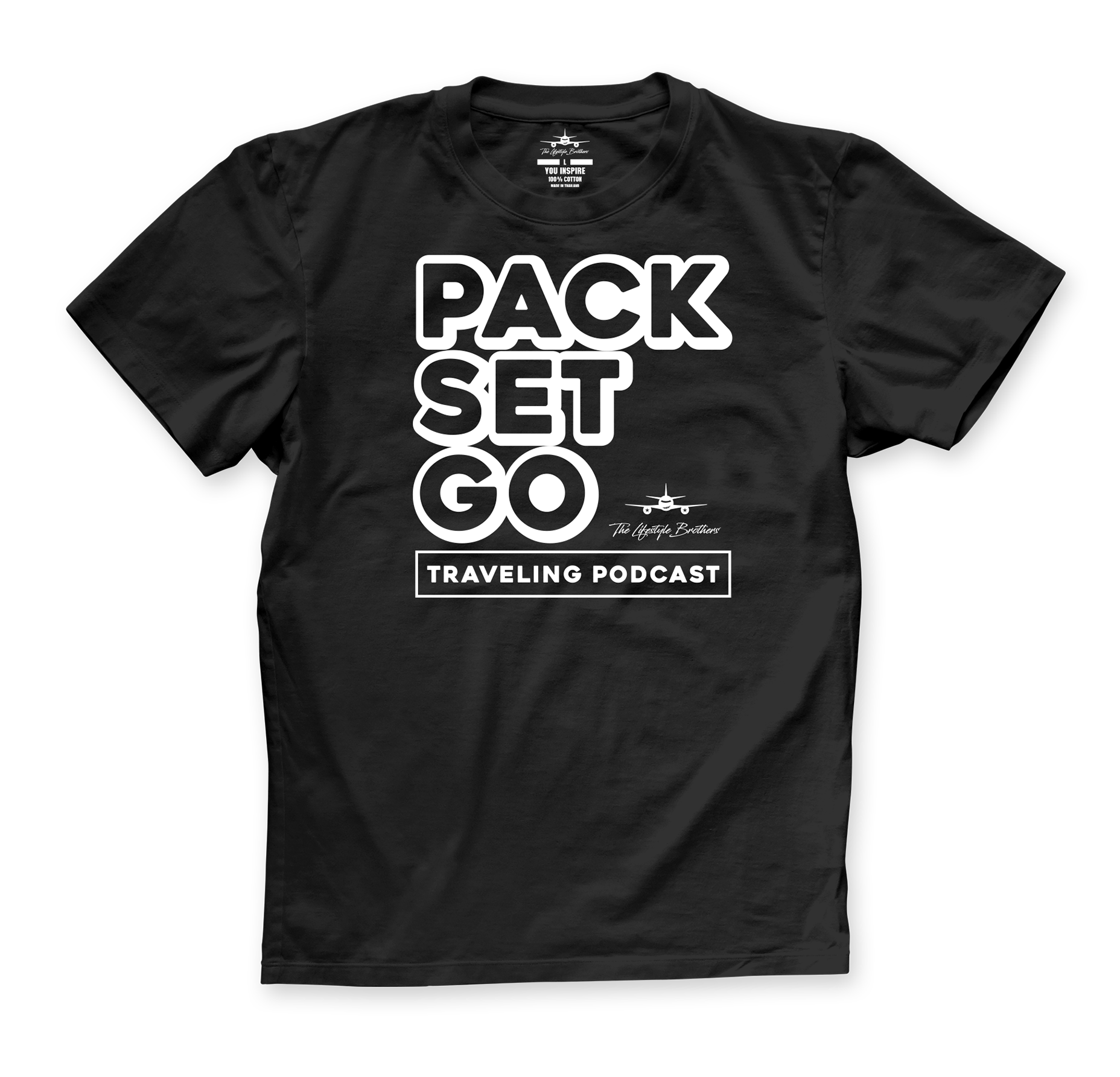 PODCAST TEE / PM BLACK