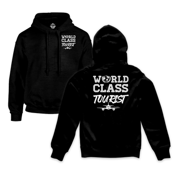 W.C.TOURIST HOODIE BLACK