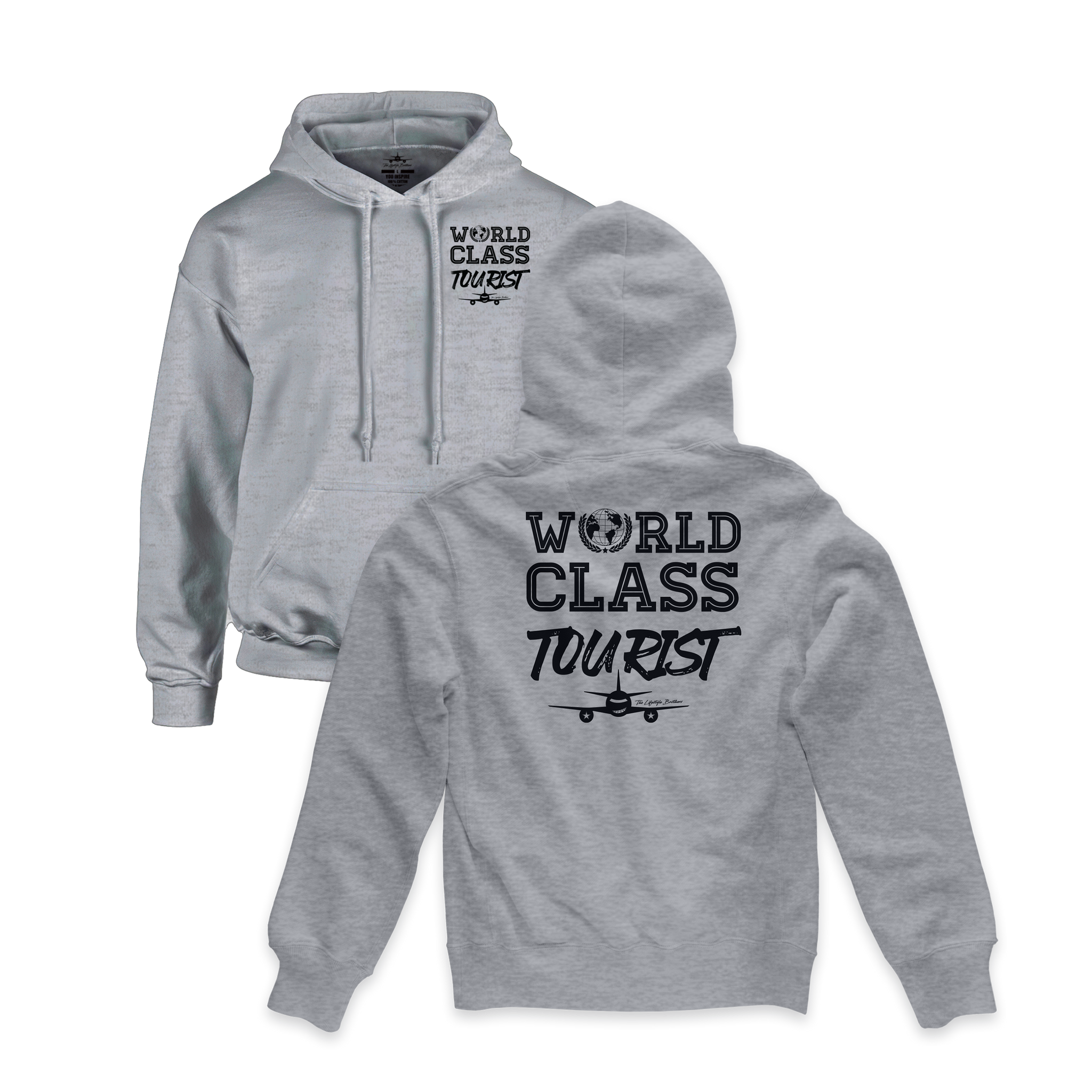 W.C.TOURIST HOODIE GREY