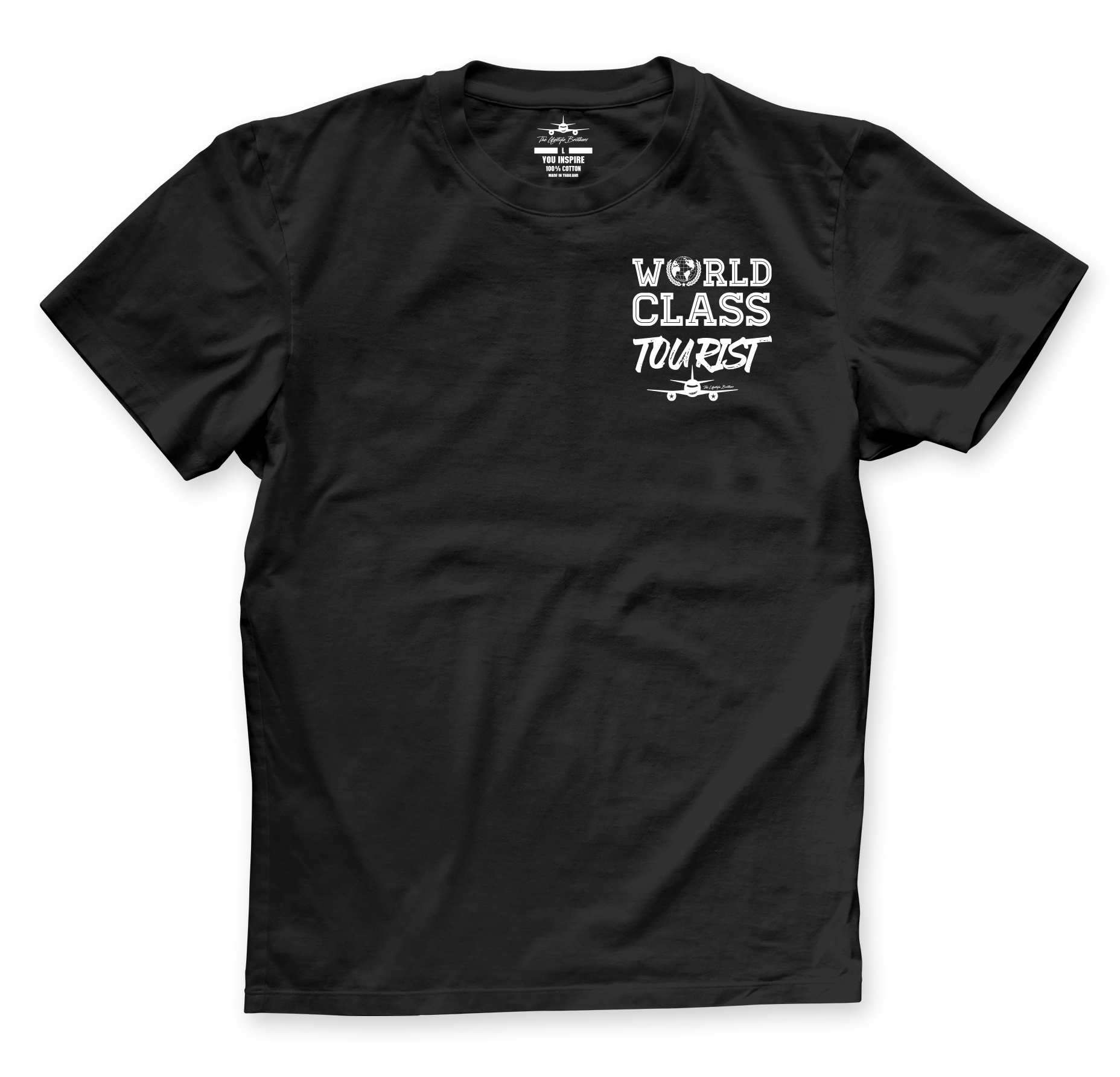 W.C.TOURIST TEE / INT'L BLACK