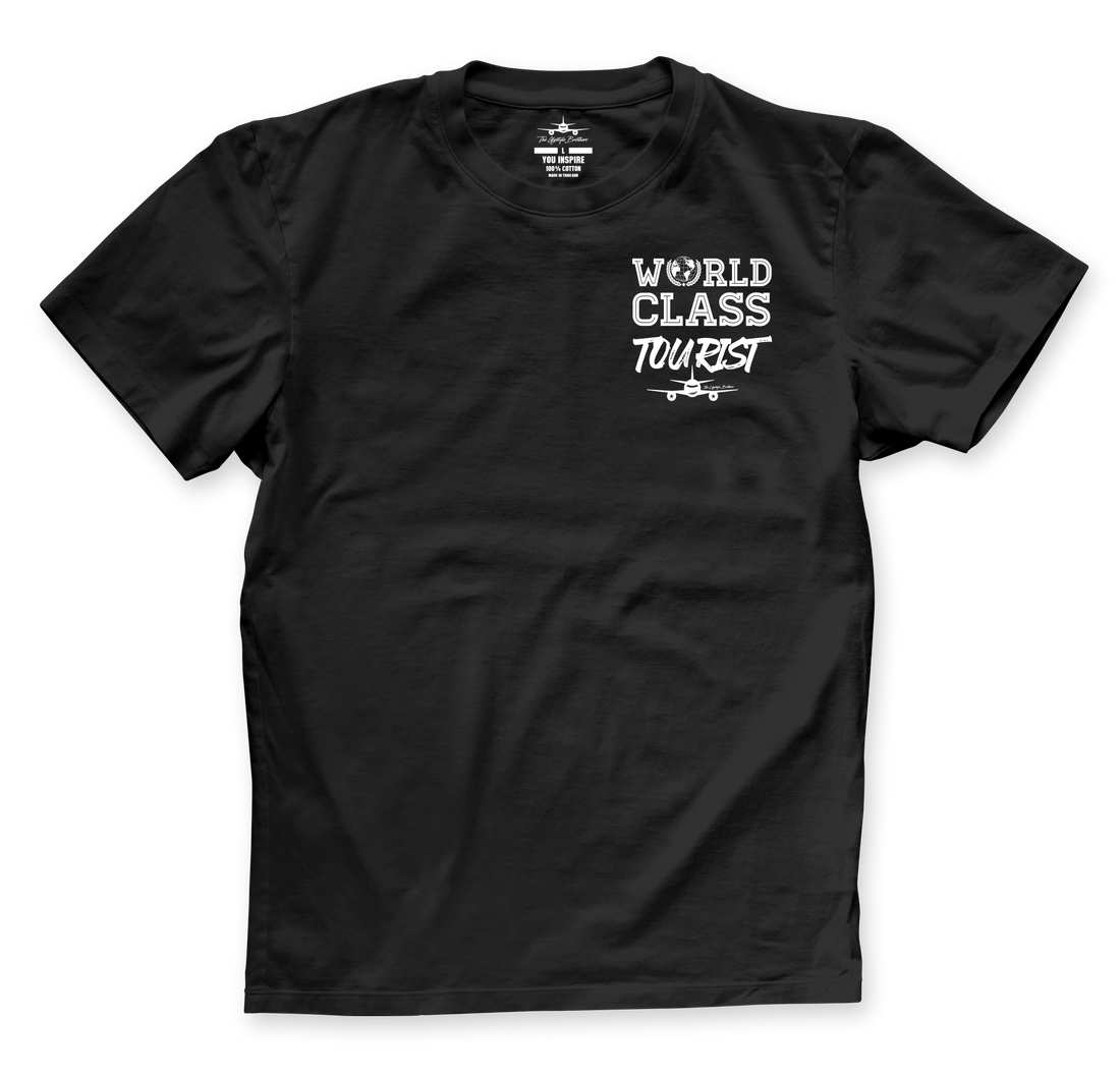 W.C.TOURIST TEE / INT'L BLACK