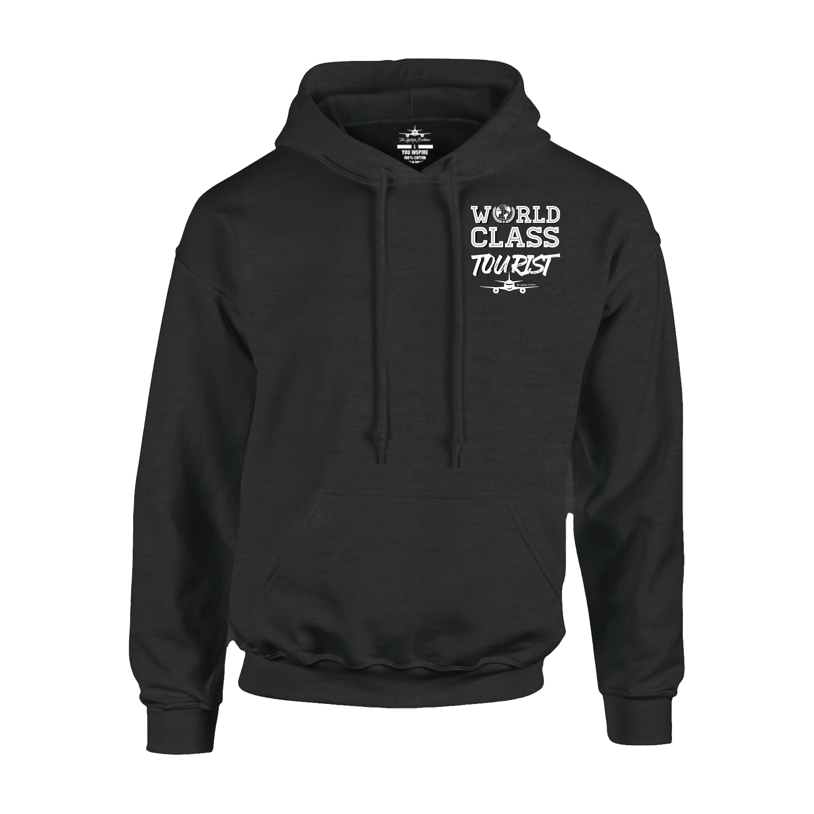 W.C.TOURIST HOODIE BLACK